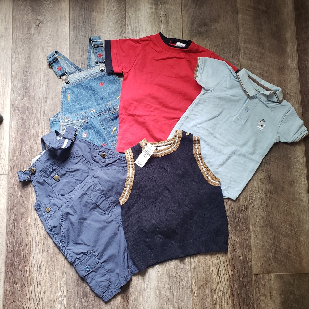 Lot of kids size 24 months clothes